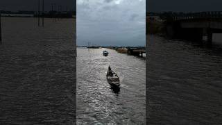 Road, Boat & River.  #nature #boat #river #bike