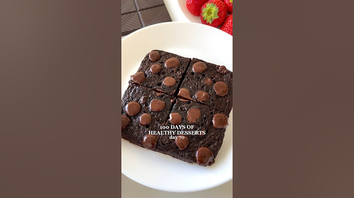 Healthy Dessert Recipe: Healthy Brownies in 2 MINUTES🤩 #healthydessert #easyrecipe