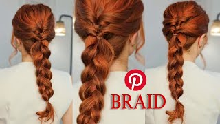 How To Make Your Hair Look Thicker With This Easy Braid‼️