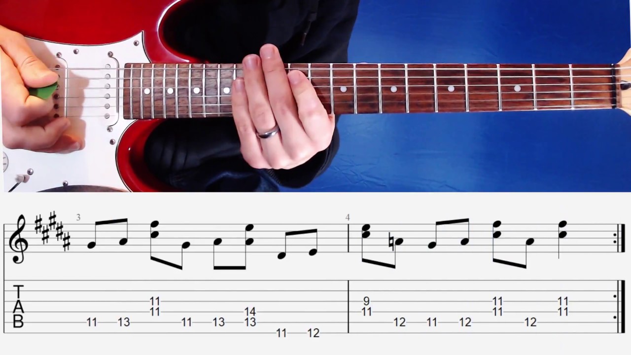 Glasgow Kiss by John Petrucci (with TAB) | Guitar Lick Spotlight - YouTube