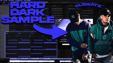 How Cubeatz makes DARK Samples for Travis Scott & 21 Savage