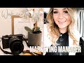 WORK WEEK in my life: What I do as a MARKETING MANAGER in the BEAUTY industry