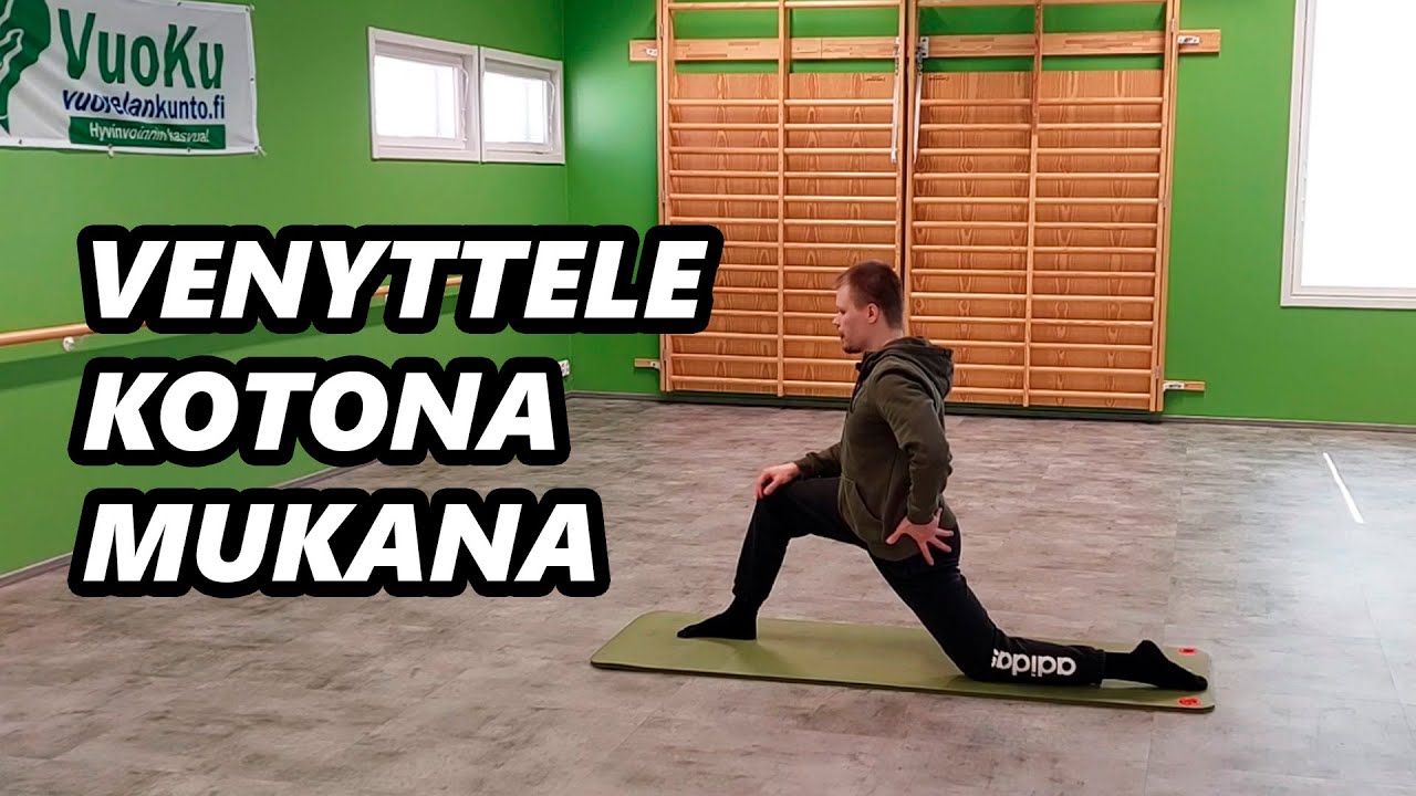 Notkeutta lisäävä venyttely jaloille (29 min