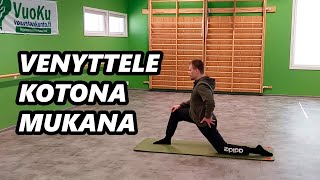 Notkeutta lisäävä venyttely jaloille (29 min