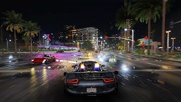 GTA 5 Realistic Weather Lighting With Ultra Ray Tracing Gameplay On RTX 3080 Maxed Out Vegetation