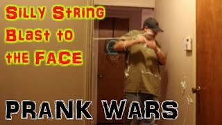Silly String Father And Son Prank War Blasted In The Face