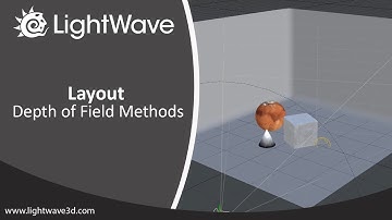 Lightwave 3D Depth of Field Methods