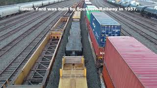 Inman Train Yard in Atlanta, Georgia