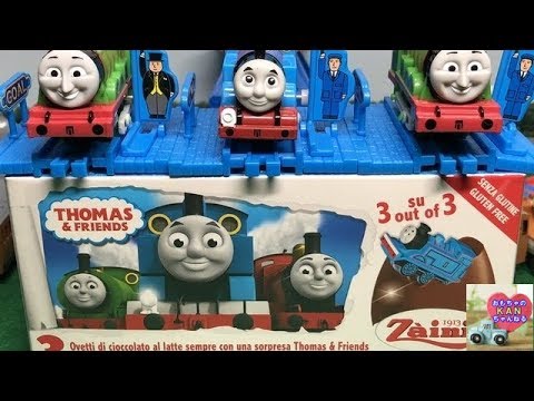 トーマスのチョコエッグを開封してみました。Thomas & Friends