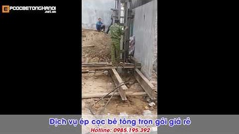 Giá máy ép cọc bê tông Thủy Lực, Mi Ni, Neo, Tải. 097.193.8146