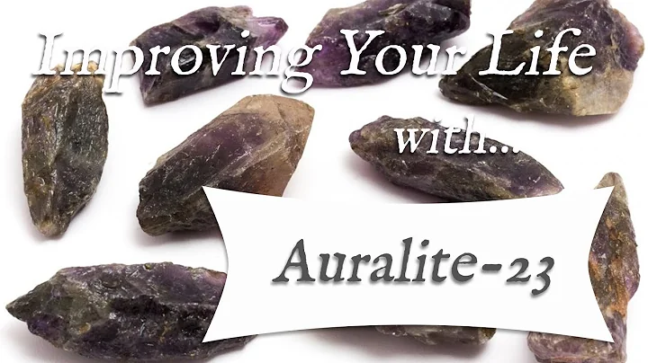 Os 4 principais benefícios da pedra auralite-23 para despertar espiritual