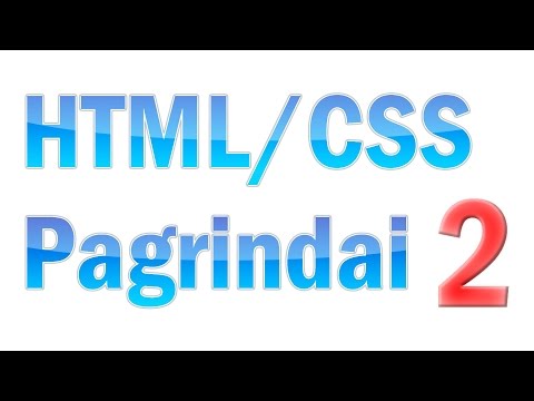 HTML/CSS Pagrindai #02 - Komentavimas ir lietuviškos raidės