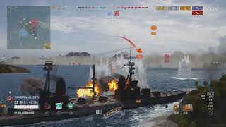 World of Warships: Legends　勝てない　エジンコート