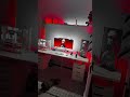 Red Gaming Setup ❤️⚡️🔥🖥️ #decor #gaming #gamingsetup #gearhub #g3ar4ub #gameplay