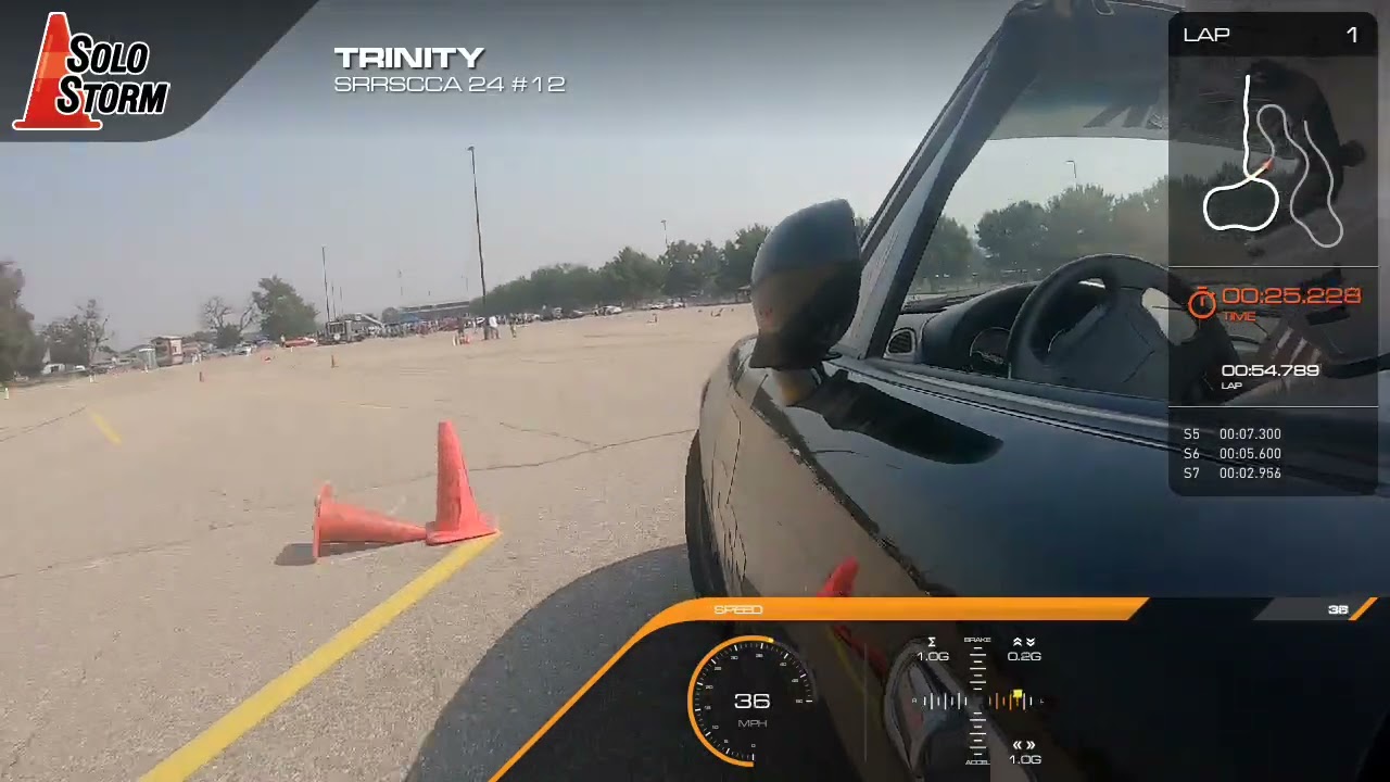 Snake River Region SCCA 2024 Event #12, ES Miata, Trinity Conner, 54.695