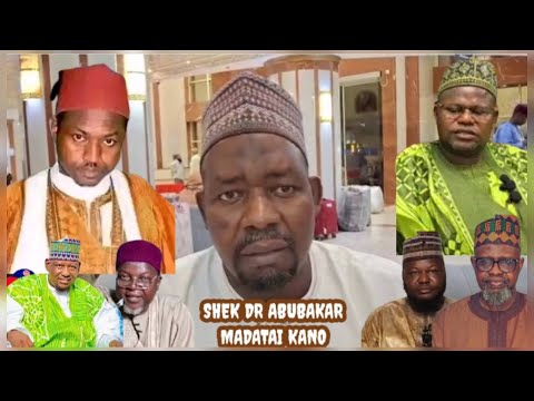 TAMBAYOYI DA TATTAUNAWA DA SHEK DR ABUBAKAR MADATAI AKAN NADAMAR SA AKAN ABDULJABBAR IZALA HADIN KAI