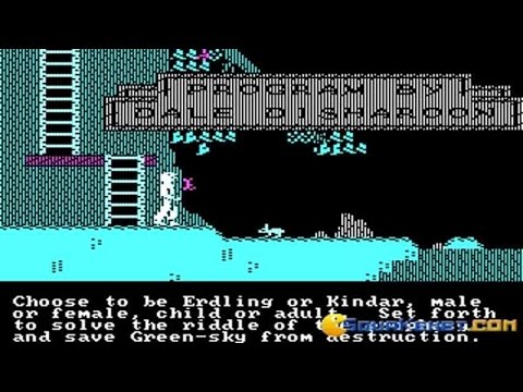 Below The Root gameplay (PC Game, 1984)