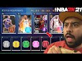 I Used ONE Card from every GEM TIER and Made a Squad Better Than Dark Matters in NBA 2K21 MyTeam