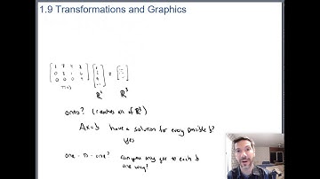 Matrix Transformations: Onto and One-to-One (Math 204 Section 1.9 video 3)