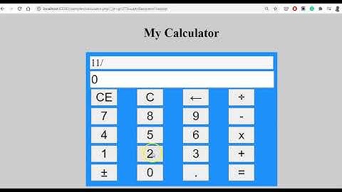 I adding styling to the my most advanced PHP calculator project