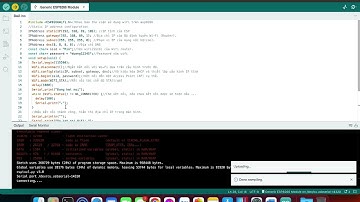 Bài 2 -  Xác định địa chỉ IP tĩnh (Thực hành bo mạch ESP8266 với mạng Wifi)