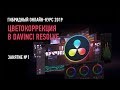 Цветокоррекция в Davinci Resolve. Гибридный курс. Занятие №1. Дмитрий Ларионов