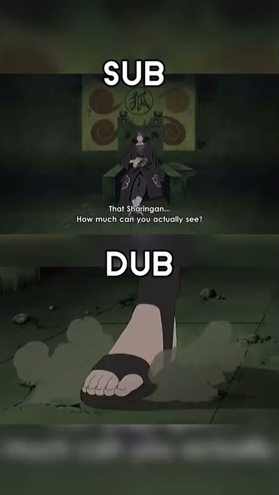 Itachi Voice English Vs Japanese