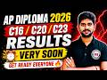🔥 AP Diploma 2026 Results Update | C16 C20 C23 Results Very Soon | SBTET Latest News