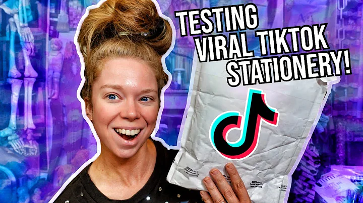 Testing VIRAL TikTok Stationery Spring 2023!