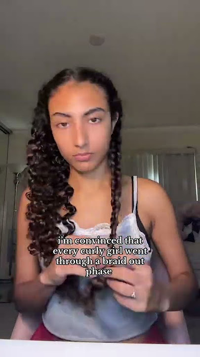 natural curls are way better #grwm #curls #hair #curlyhair #braids #girls