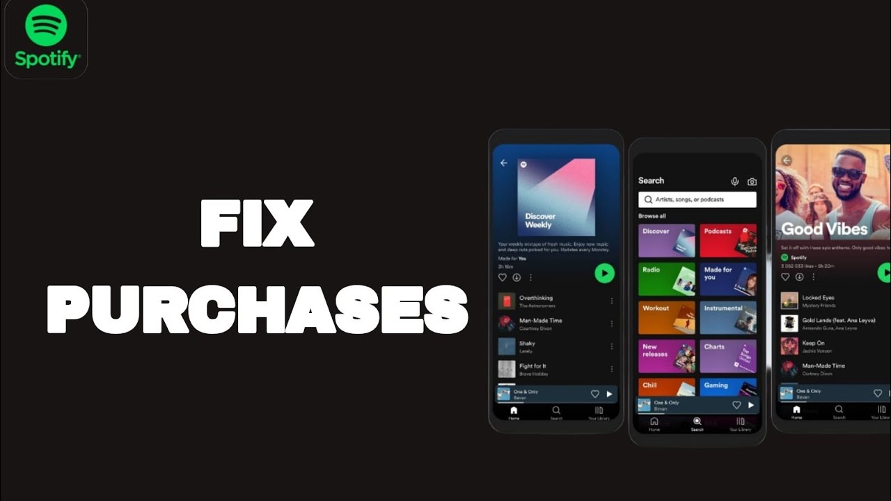 How To Fix And Solve Purchases On Spotify App | Easy Fix - YouTube