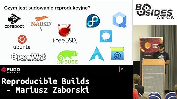 BSides Warsaw 2018: Reproducible Builds - Mariusz Zaborski