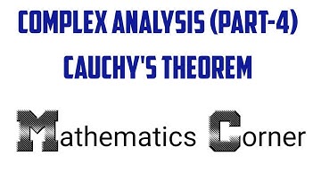 Complex Analysis | Part-4 | Cauchy