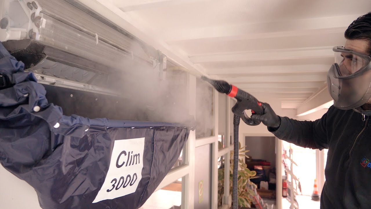 Le nettoyage de votre climatisation à la vapeur haute pression