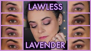 LAWLESS - THE LAVENDER ONE | eye swatches and review