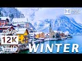 Magnifique hiver  film de relaxation panoramique avec de la musique cinmatographique inspirante