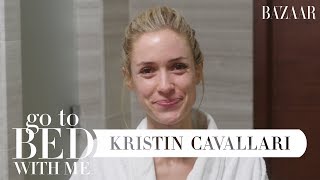 Kristin Cavallari's Nighttime Skincare Routine | Go To Bed With Me | Harper's BAZAAR