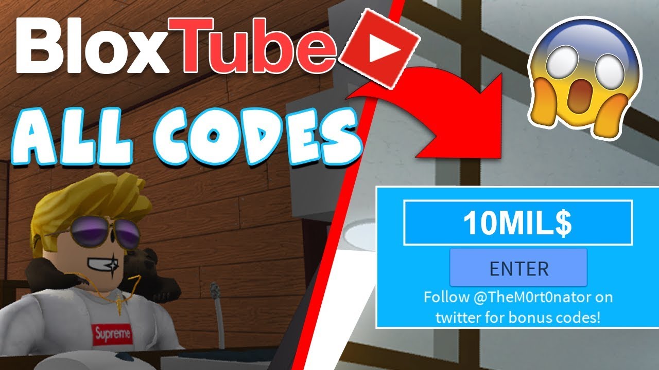 Roblox Bloxtube Alpha Testing All Codes In The Game Giveaway - roblox bloxtube money hack