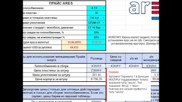 Калькулятор Прайс в гугл таблицах под ключ