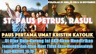 Di Atas Batu Karang Ini AKU Akan Mendirikan Gereja-Ku. #041