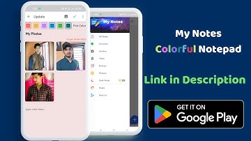 My Notes - Colorful Notepad | App Promo | Playstore App