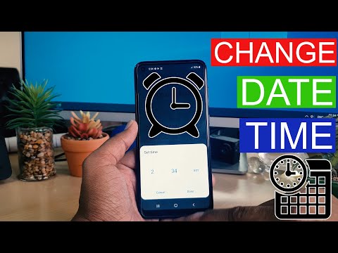 How to Change Date & Time in Samsung Galaxy A11 - Time Zone Settings