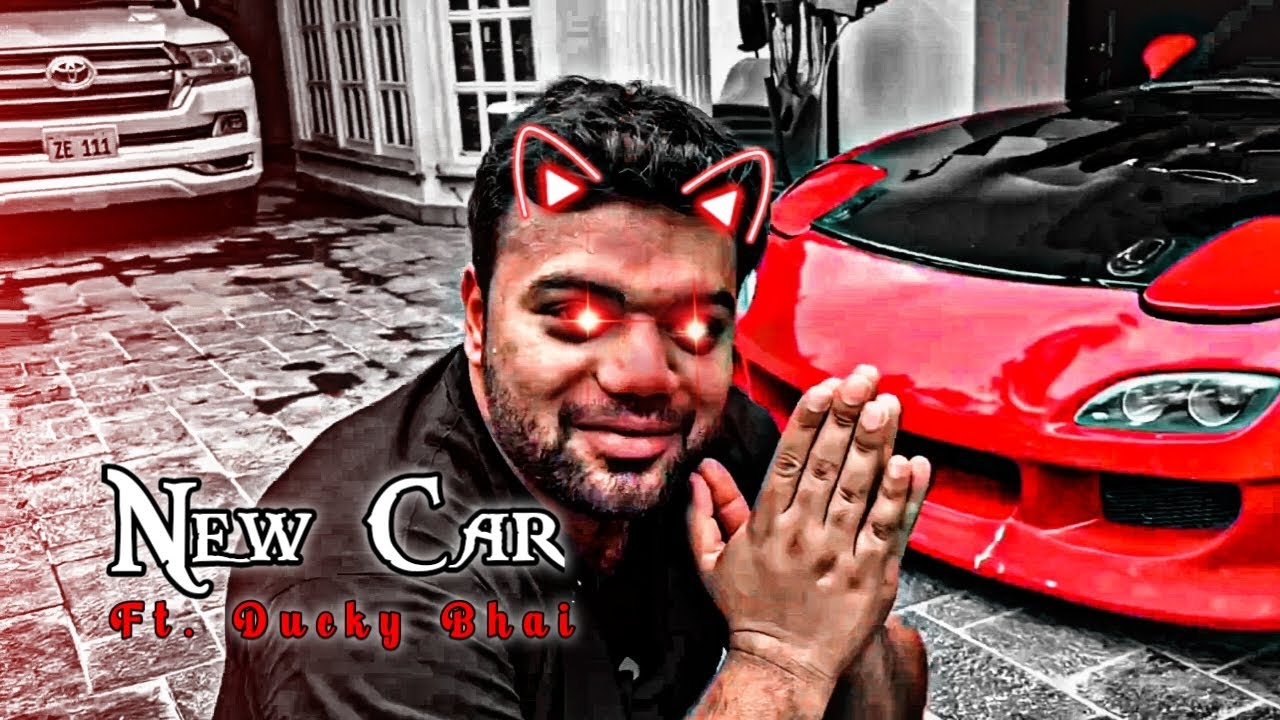 Ducky Bhai || 12 - Bande Attitude Song || Attitude Status | Ducky Bhai New Car | Ducky Bhai Lover 🔥