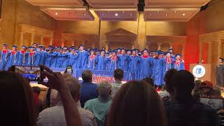 St. Francis de Sales Class of &#39;23 Graduates singing Alma Mater