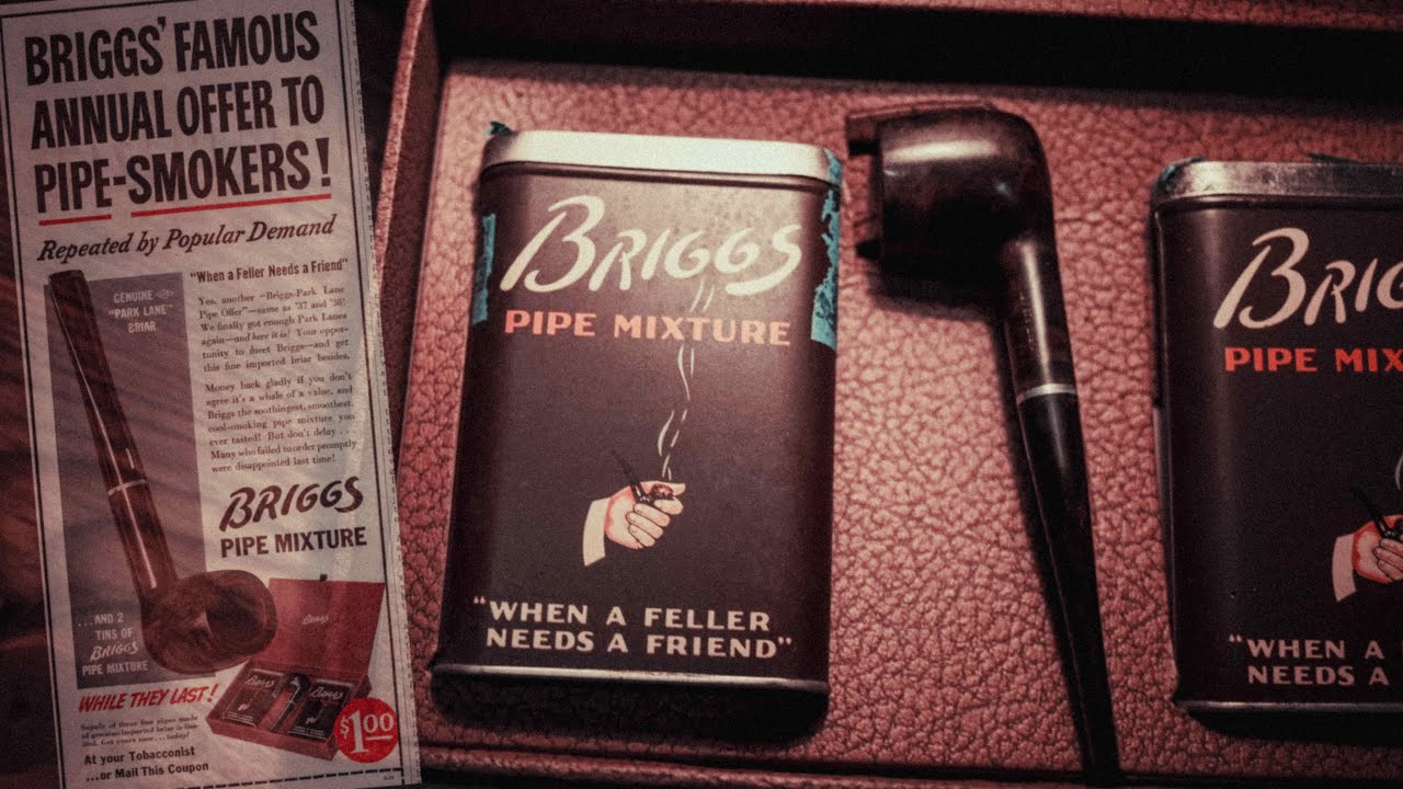 briggs pipe mixture tobacco tin Briggs Pipe Tobacco briggs pipe mixture tobacco tin Briggs Pipe Tobacco
