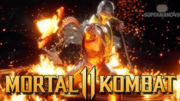 Scorpion With The Insane Ending - Mortal Kombat 11: Random Character Select