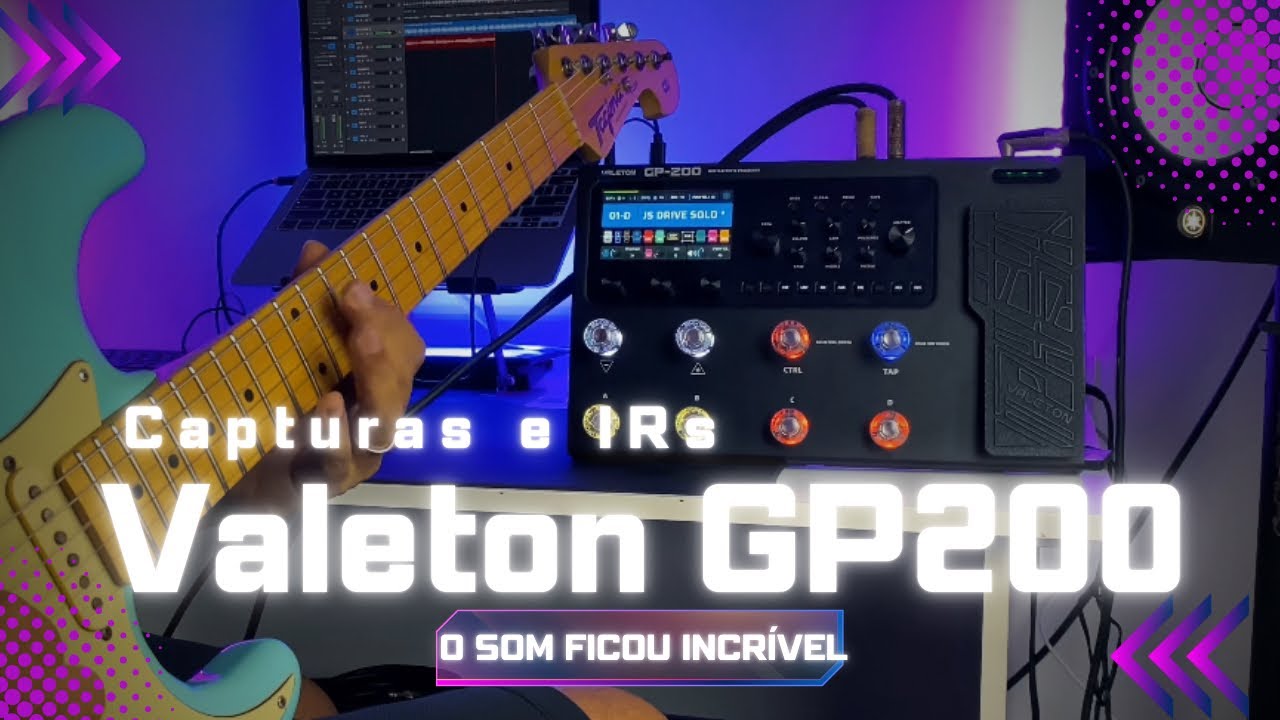 Valeton GP200 - Timbres Atualizados Com Capturas - YouTube
