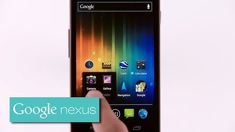 Galaxy Nexus: Create a Folder