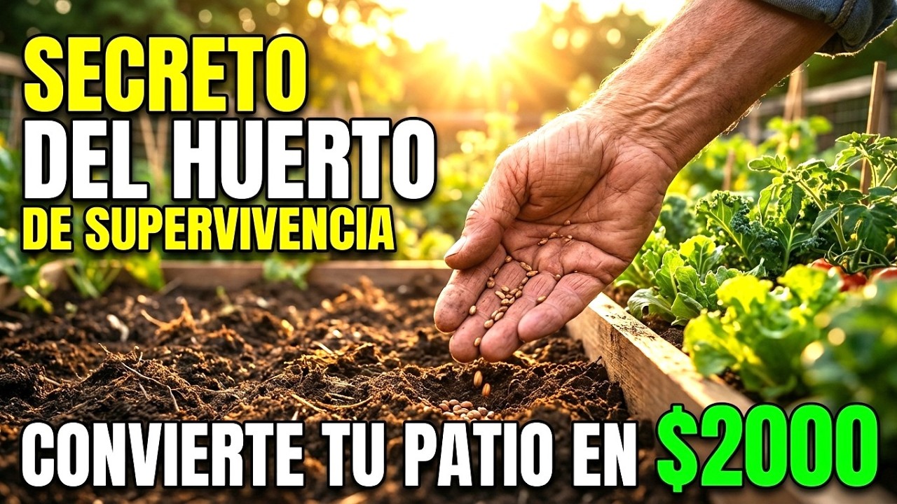 El truco del huerto en la Gran Depresión que alimentaba a una familia por $0