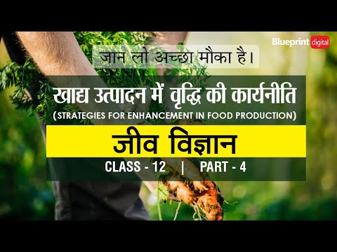 Strategies for Enhancement in Food Production Part 4 in Hindi Medium | Jeev Vigyan Class 12 Ch 9